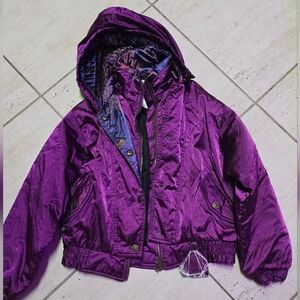 Vintage Obermeyer Purple Kids Jacket
